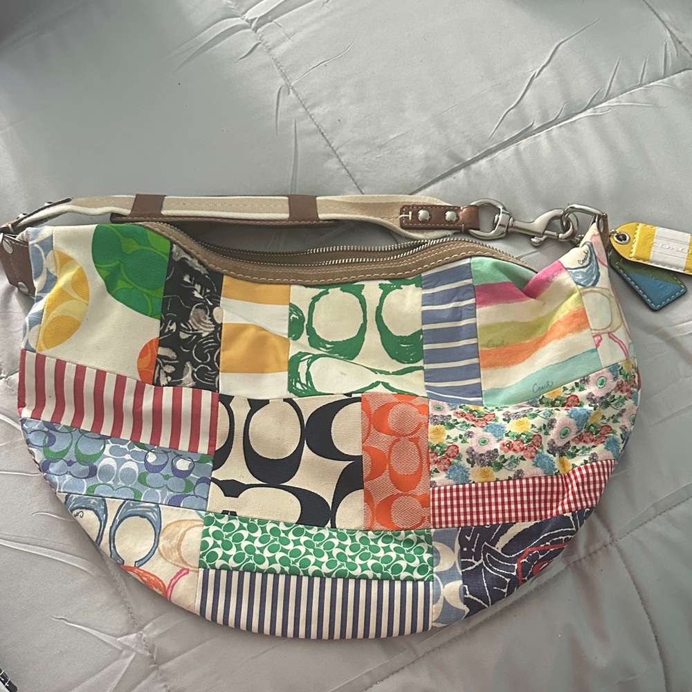 Colorful Patchwork Women's Bag